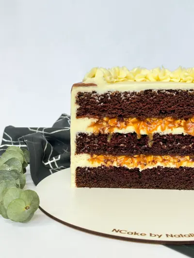 Snickers cake