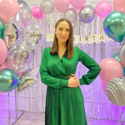 NCake founder Natalie Zatoka at Birthday party